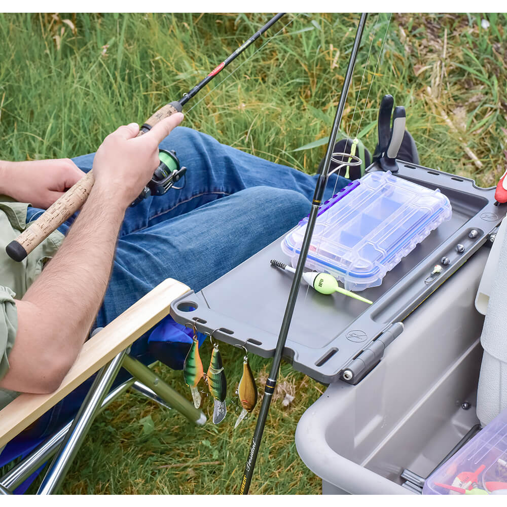 close up of GCO-5FSH with fishing gear in it